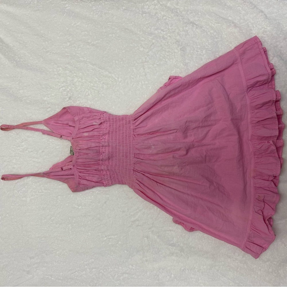 Pink Ruffled Sundress - Picture 2 of 3